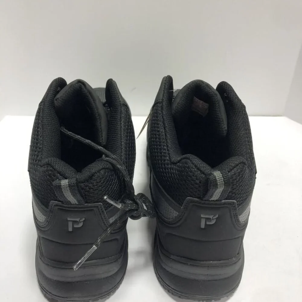 Propet Men’s Seely Hi Dark Grey/Black Boots Size 12 (3E)